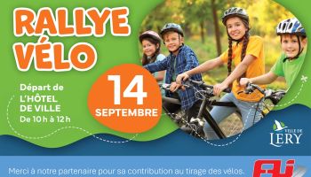 Rallye-vélo le 14 septembre