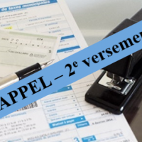 Rappel - 2e versement des taxes 2020