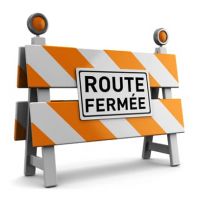 Fermeture du chemin du Lac-Saint-Louis à la hauteur du pont du ruisseau Saint-Jean